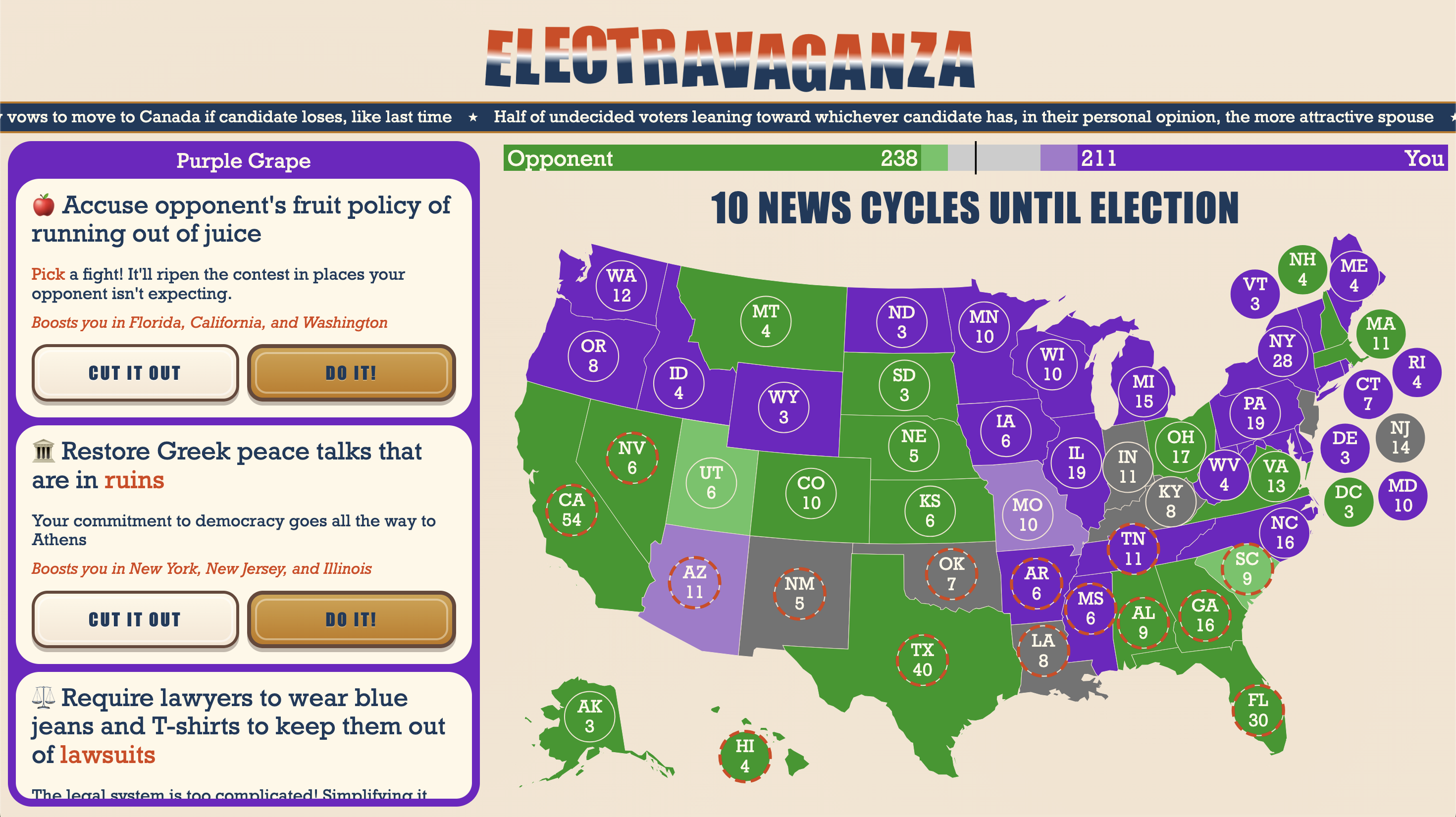 Screenshot of Electravaganza